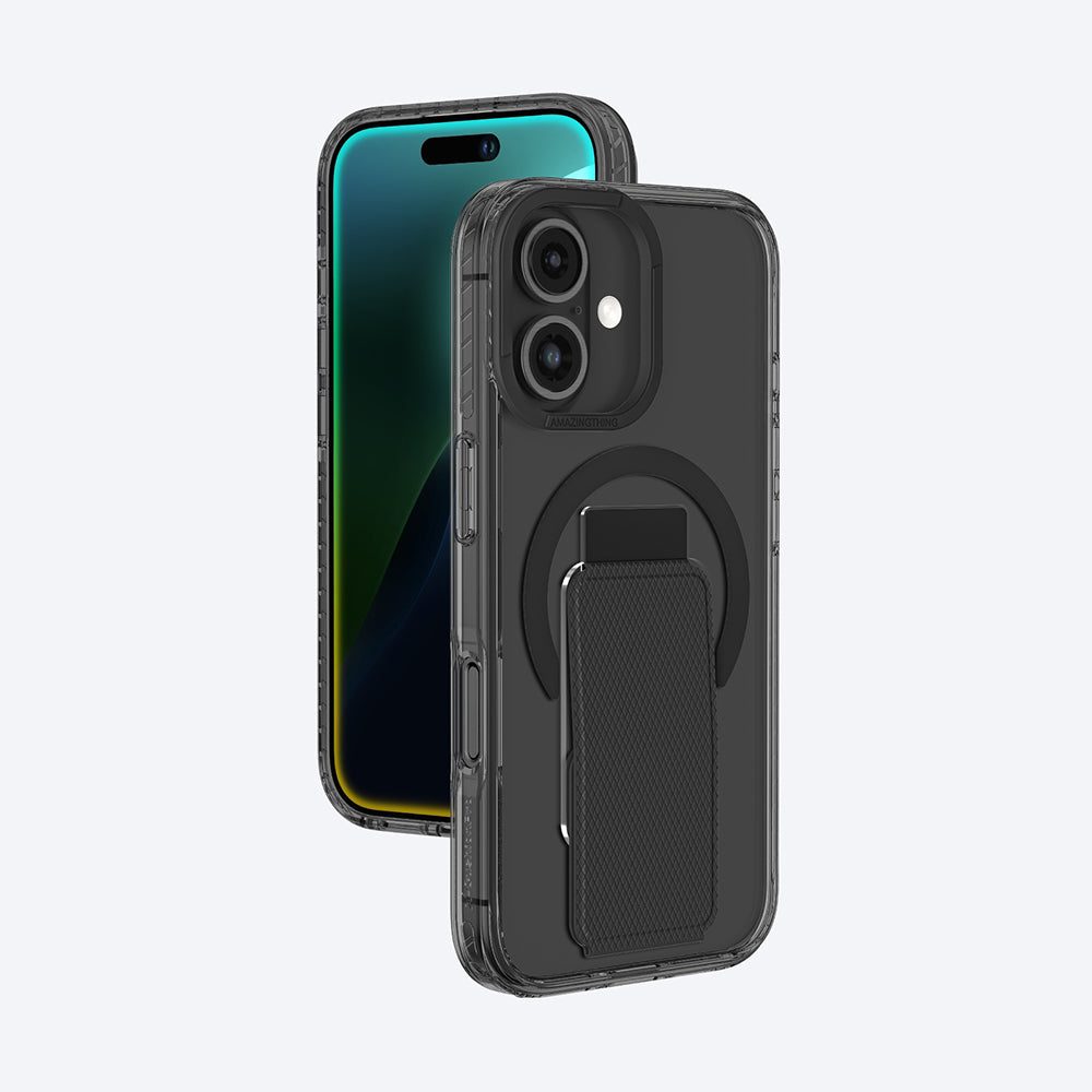 Amazingthing Titan Pro Plus iPhone 16 Plus Magsafe Standlı Telefon Kılıfı - 1 Amazingthing Titan Pro Plus iPhone 16 Plus Magsafe Standlı Telefon Kılıfı - 1